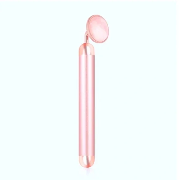 Luxe + Willow PHOENIX - Rose Quartz Vibrating Facial Roller BNIB! - Picture 10 of 12
